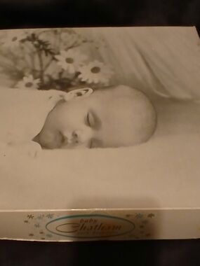 Vintage Baby Chatham Crib Blanket With Original Box Yellow Quilt Unisex 36x50"
